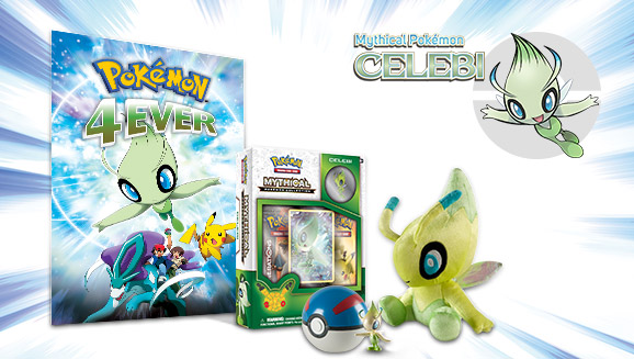 Celebi is my favorite Pokemon!